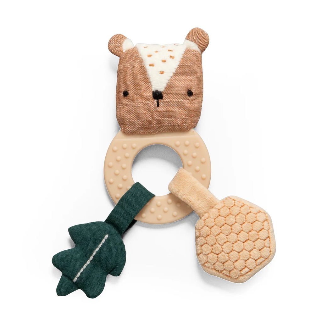 Sebra Milo the bear, Rattle