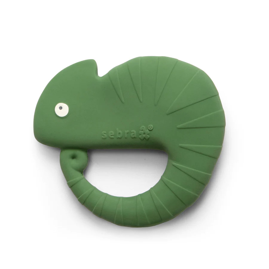 Sebra Carley the chameleo, Natural rubber latex teether