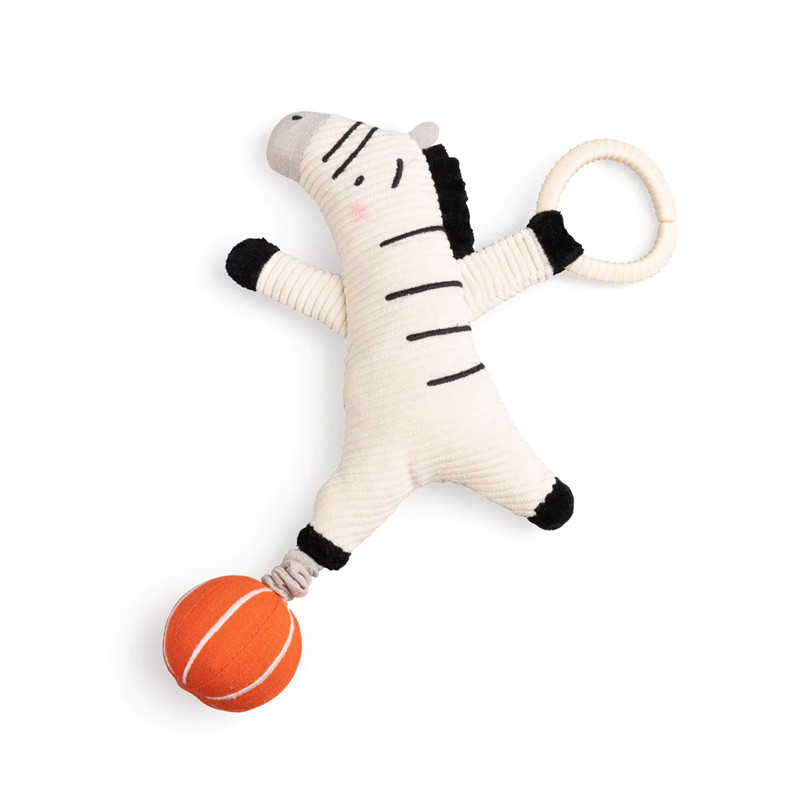 Sebra Musical pull toy, Zebra