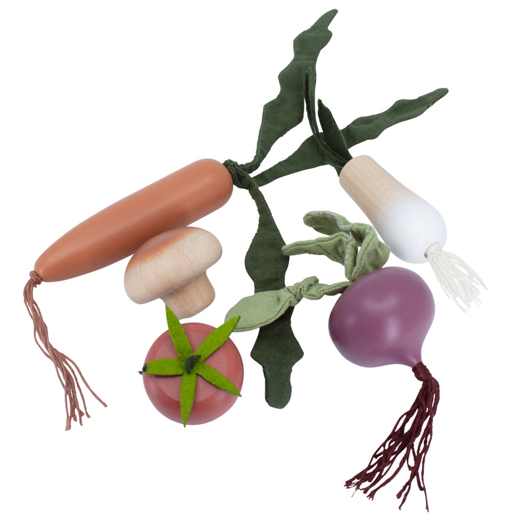 Sebra Wooden veggies
