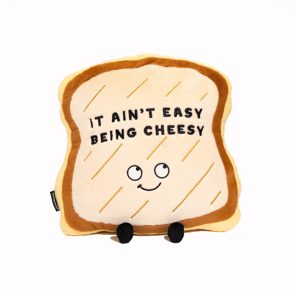 Punchkins "It Ain't Easy Being Cheesy" Pillows Plush