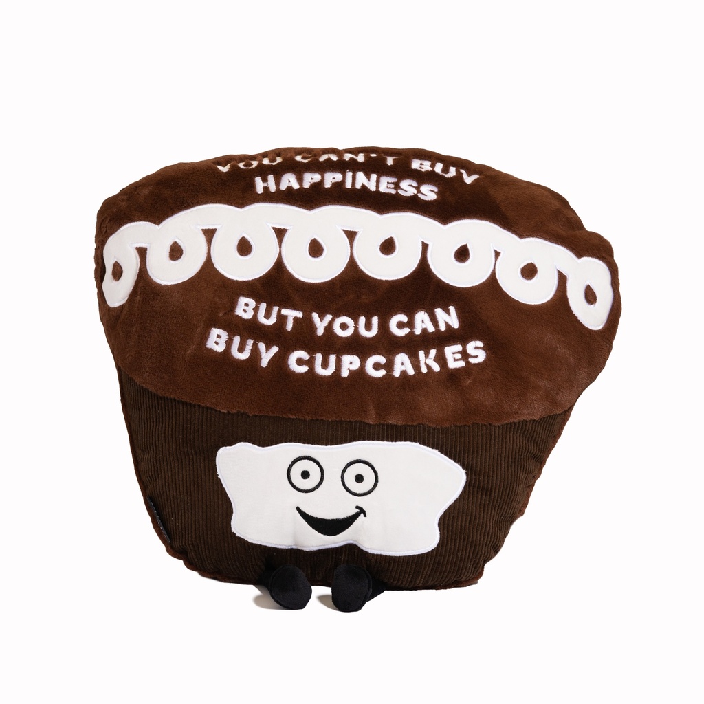 Punchkins "But You Can Buy Cupcakes" Pillows Plush