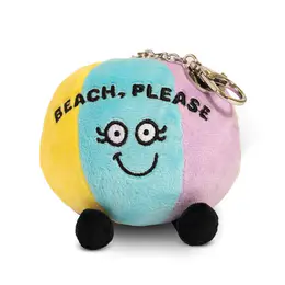 Punchkins "Beach, Please" Beach Ball Plush Bag Charm