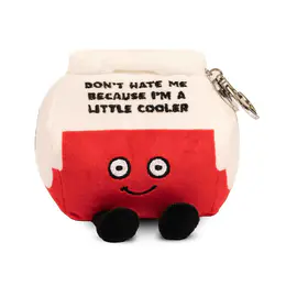 Punchkins "Don't Hate Me Because I'm a Little Cooler" Cooler Plush Bag Charm