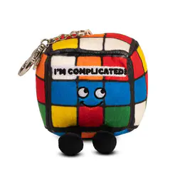 Punchkins "I'm Complicated" Cube Plush Bag Charm