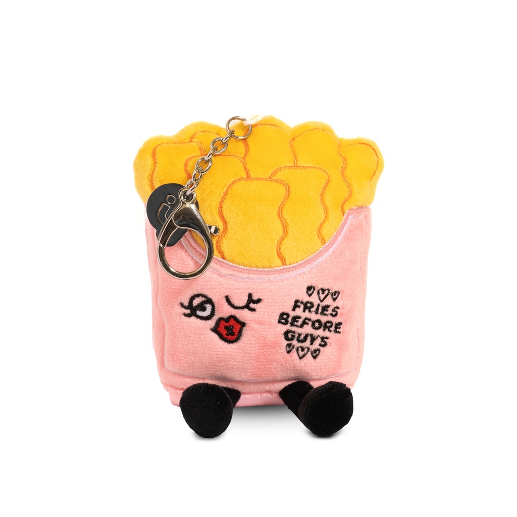 Punchkins "Fries Before Guys" French Fries Plush Bag Charm