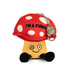 Punchkins "I'm a Fungi" Mushroom Plush Bag Charm