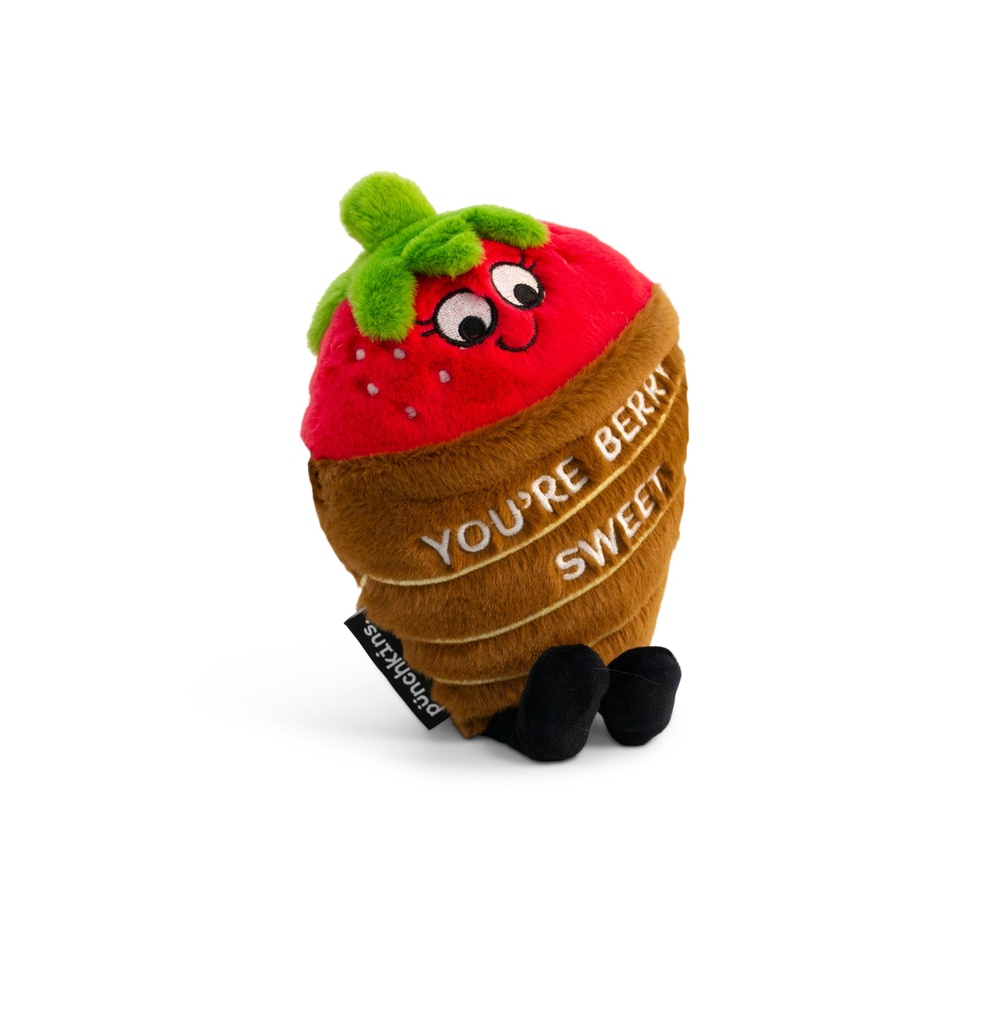 Punchkins "You're Berry Sweet" Strawberry Plush