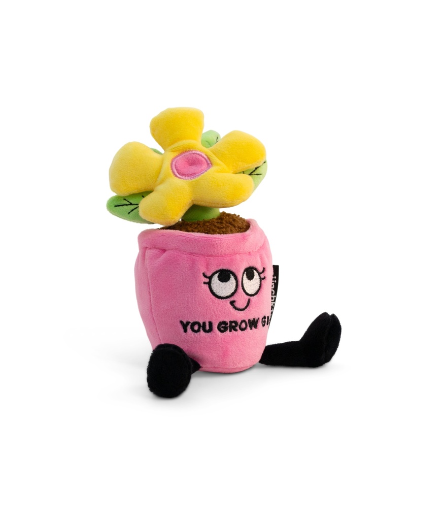 Punchkins "You Grow Girl" Flower Plush