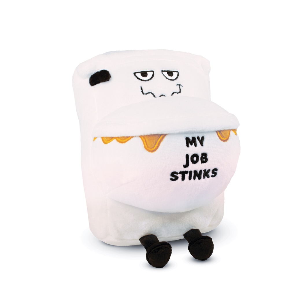 Punchkins "My Job Stinks" Toilet Plush