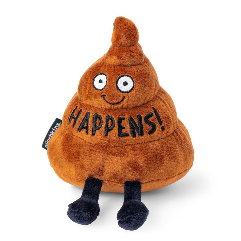 Punchkins "Happens!" Plush Poop Emoji