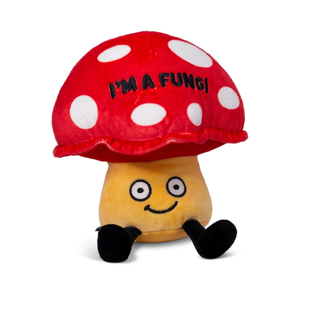 Punchkins "I'm a Fungi" Plush Mushroom