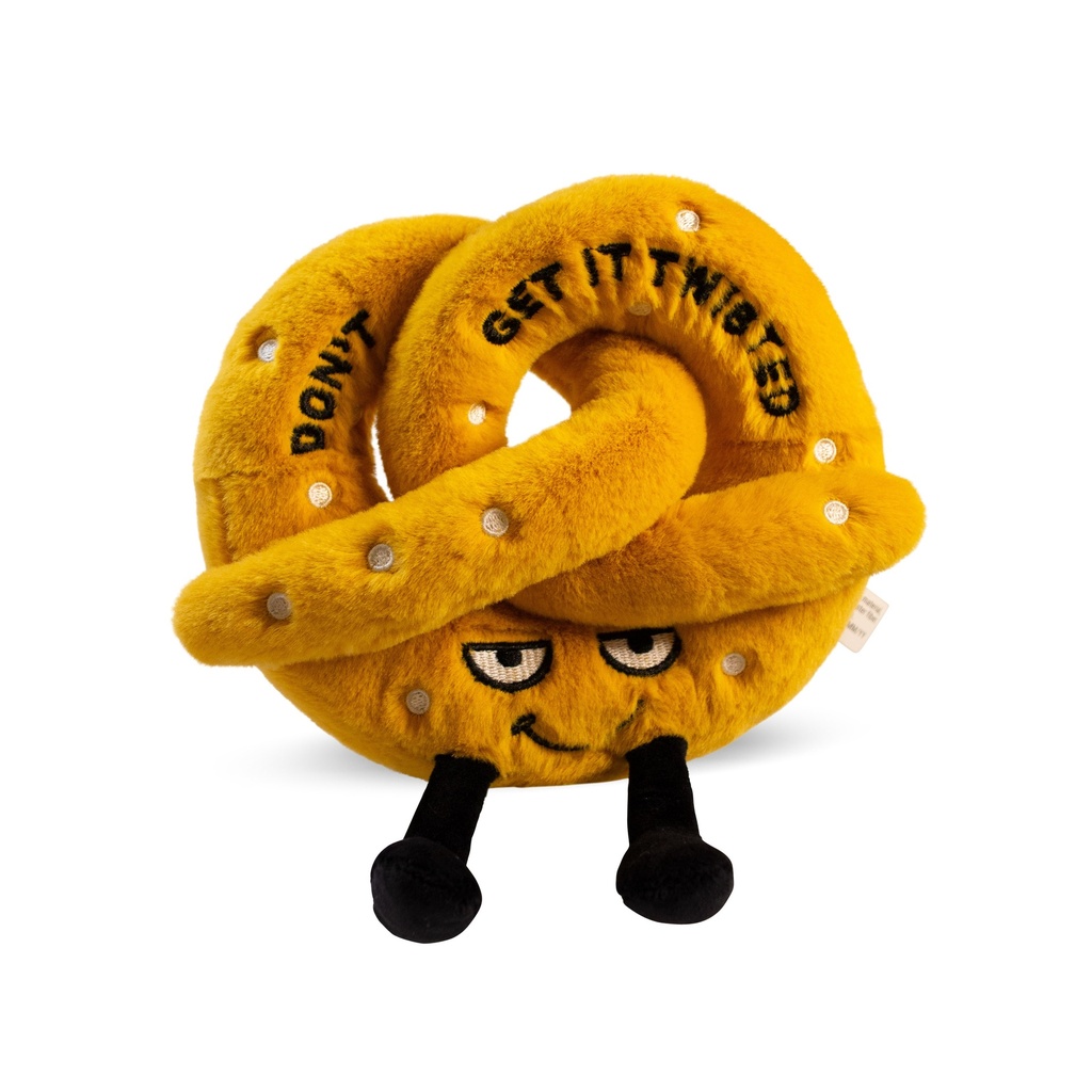Punchkins "Don't Get it Twisted" Pretzel Plush