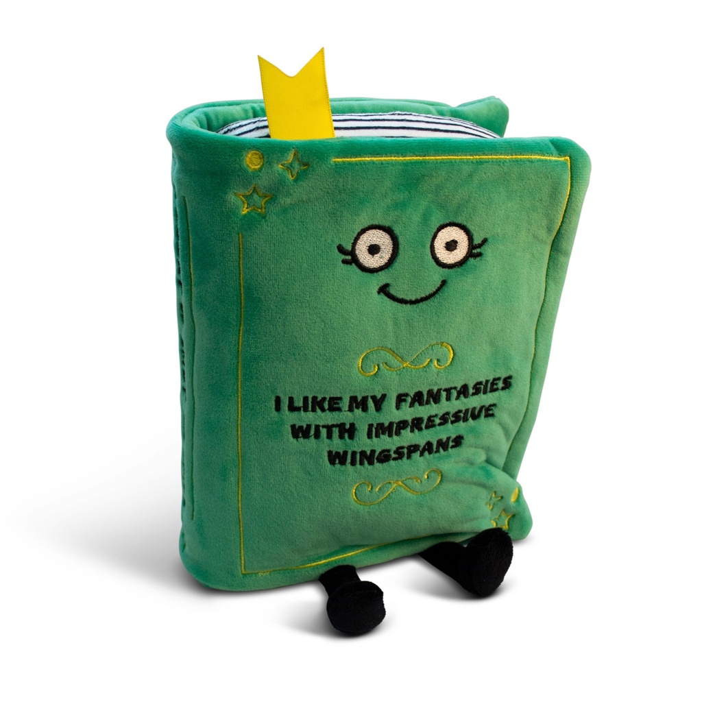 Punchkins "I Like My Fantasies With Impressive Wingspans" Book Plush