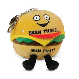Punchkins "Been There, Bun That" Burger Plush Bag Charm