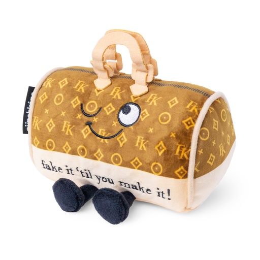 Punchkins "Fake It Til You Make It" Plush Handbag