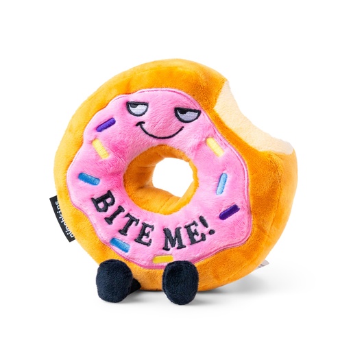 Punchkins "Bite Me" Plush Donut