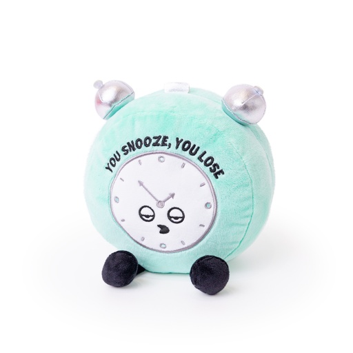 Punchkins "You Snooze - You Lose" Plush Alarm Clock
