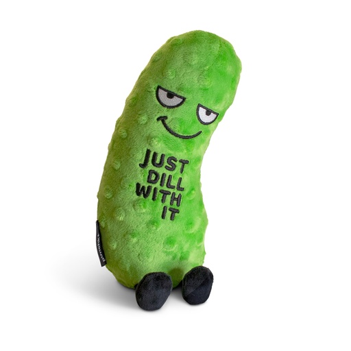Punchkins "Dill With It" Pickle Plush